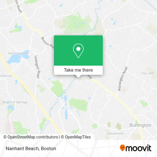 Nanhant Beach map
