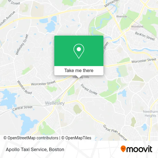 Apollo Taxi Service map