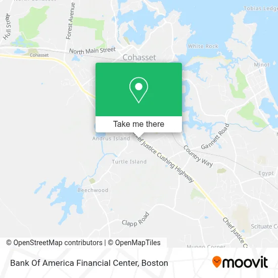 Bank Of America Financial Center map