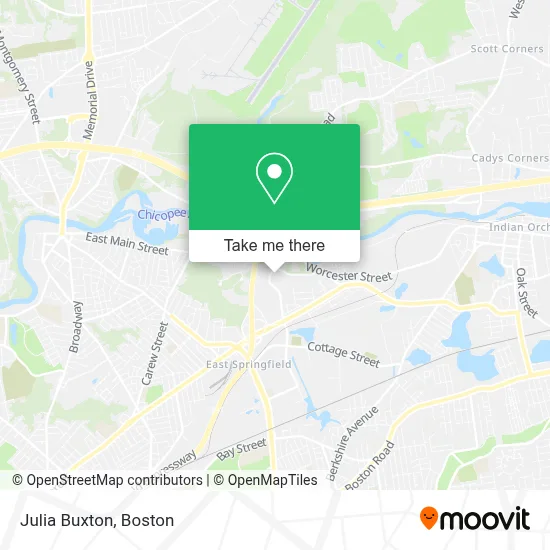 Julia Buxton map