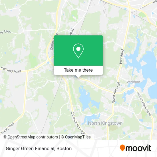 Ginger Green Financial map