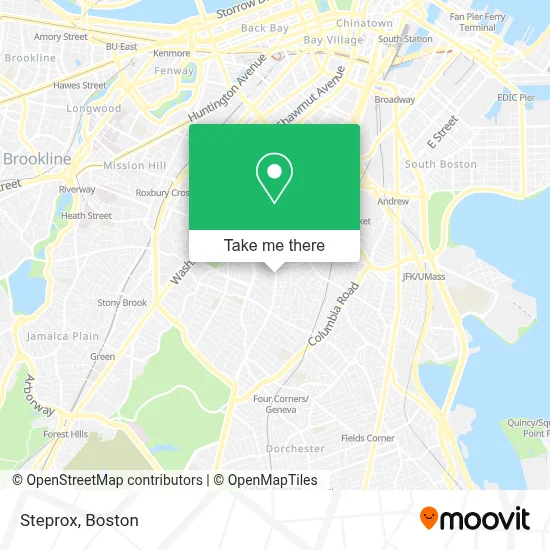 Steprox map