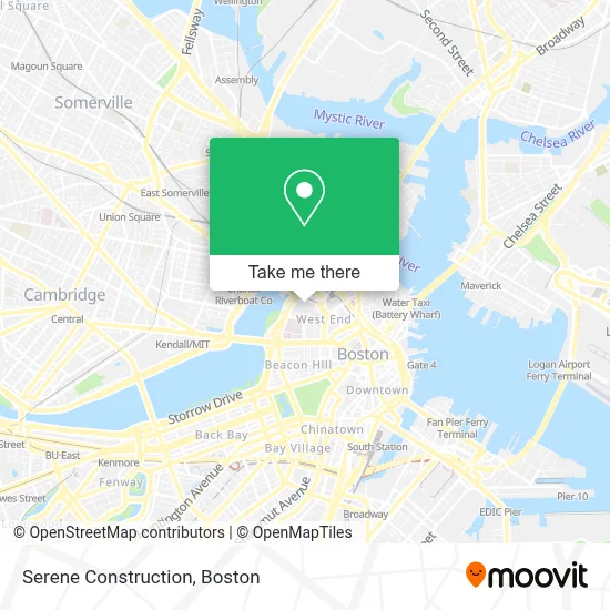 Serene Construction map