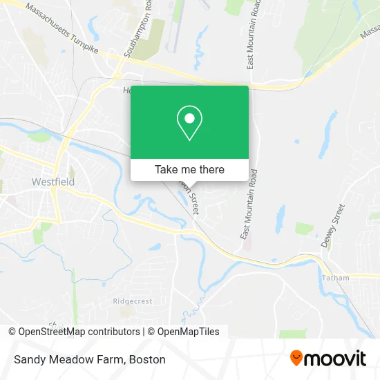 Sandy Meadow Farm map