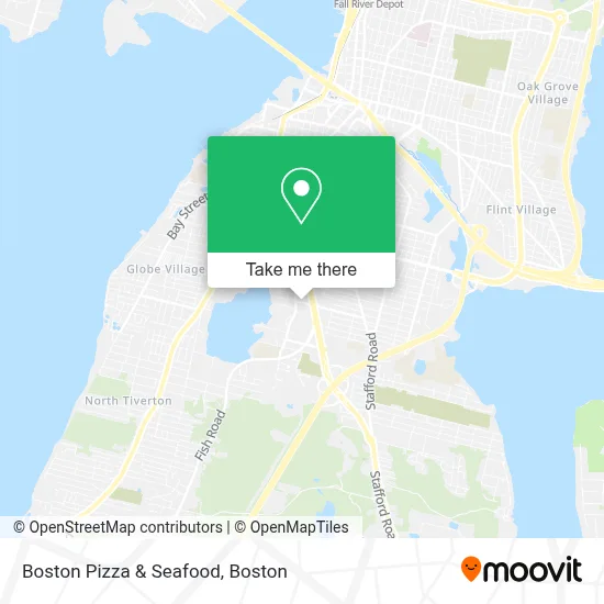 Boston Pizza & Seafood map