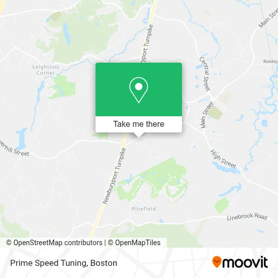 Prime Speed Tuning map