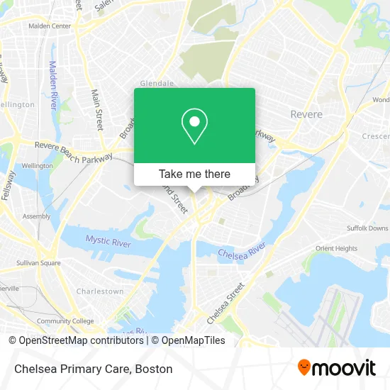 Chelsea Primary Care map