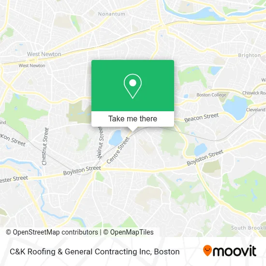 C&K Roofing & General Contracting Inc map