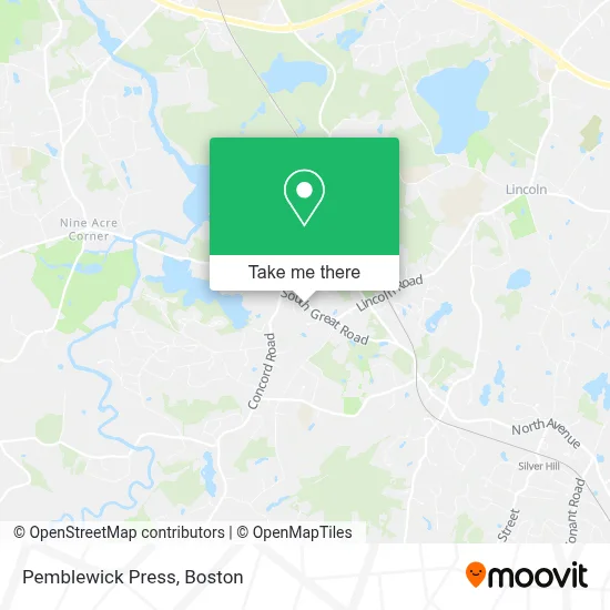 Pemblewick Press map