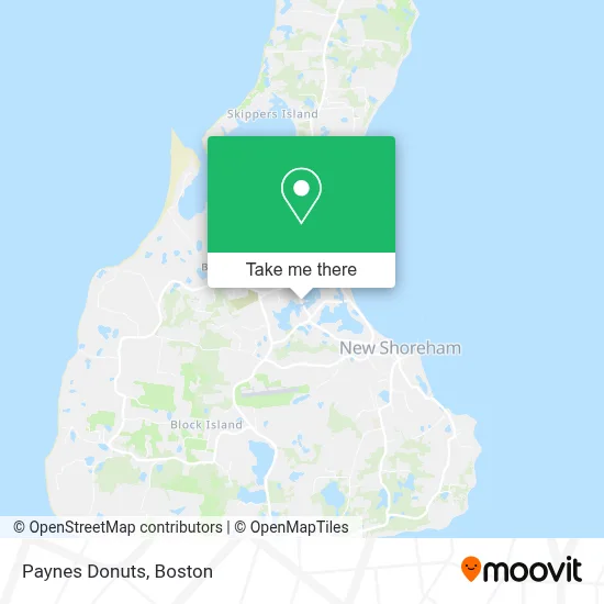 Paynes Donuts map