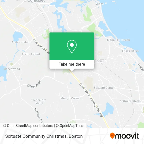Scituate Community Christmas map