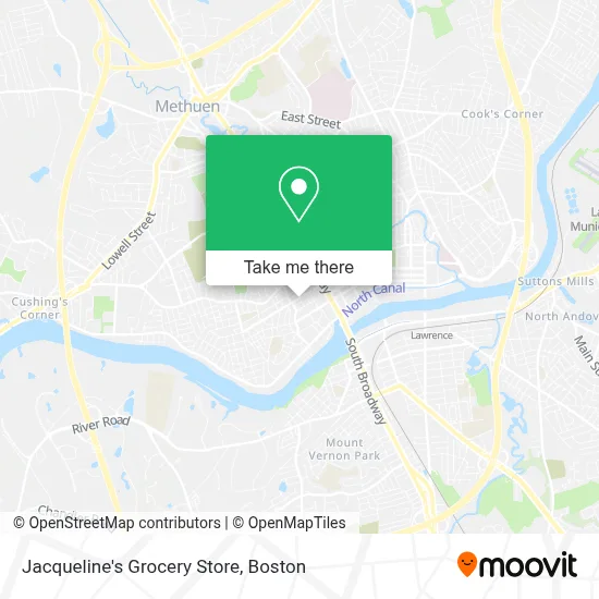 Jacqueline's Grocery Store map