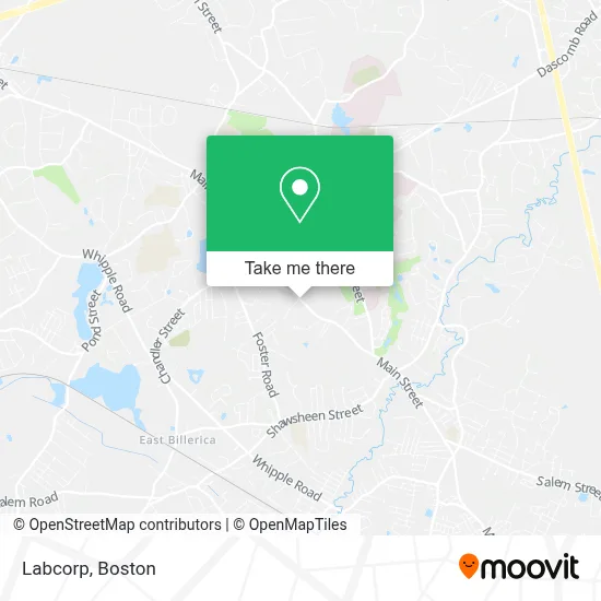 Labcorp map