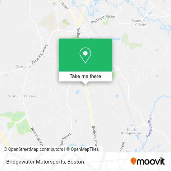 Bridgewater Motorsports map