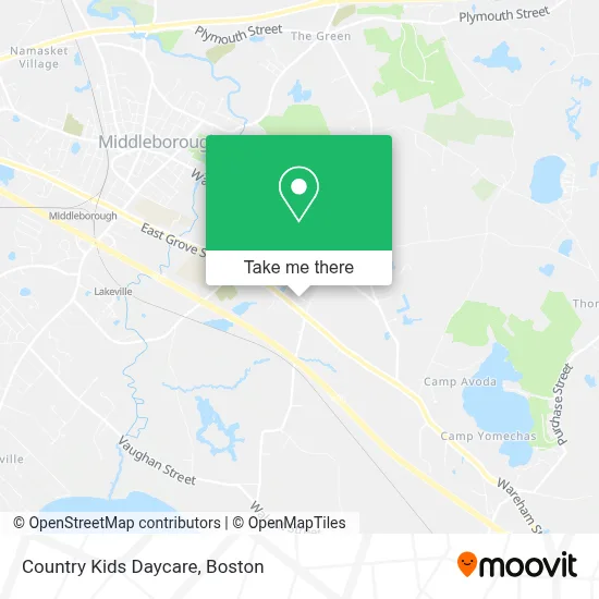 Country Kids Daycare map