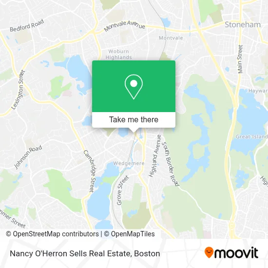 Nancy O'Herron Sells Real Estate map