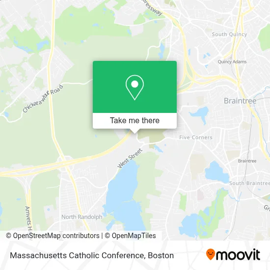 Massachusetts Catholic Conference map