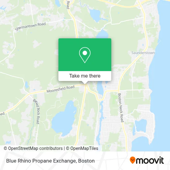 Blue Rhino Propane Exchange map
