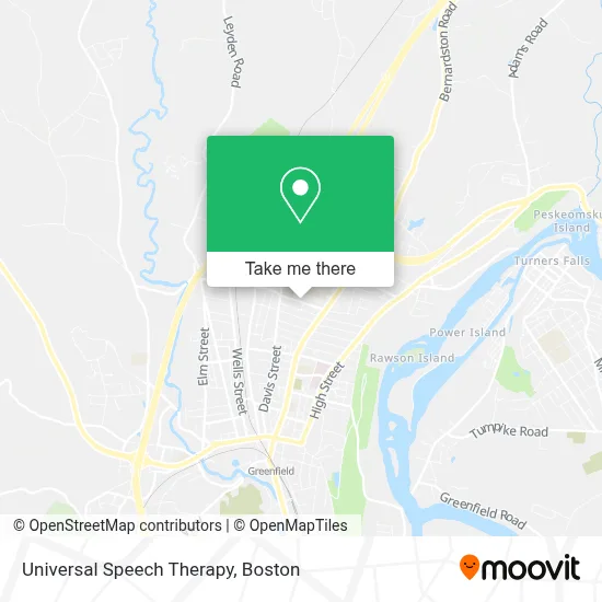 Universal Speech Therapy map