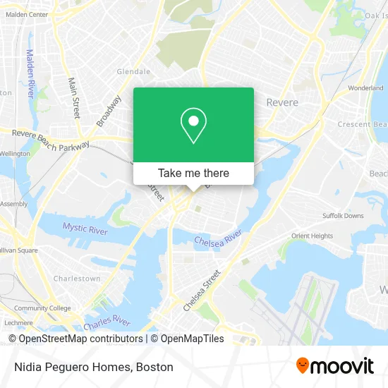 Nidia Peguero Homes map