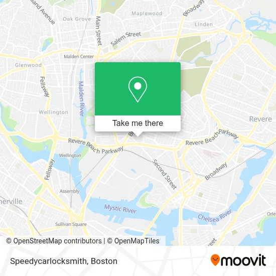 Speedycarlocksmith map