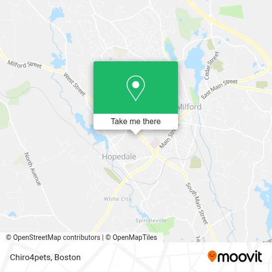 Chiro4pets map