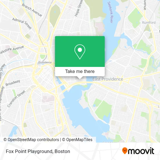 Fox Point Playground map