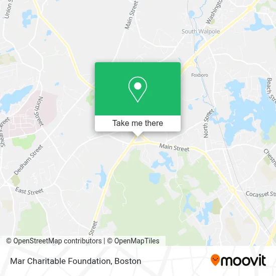 Mar Charitable Foundation map