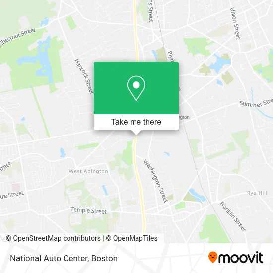 National Auto Center map