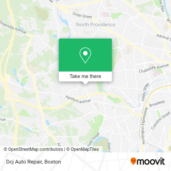 Dcj Auto Repair map