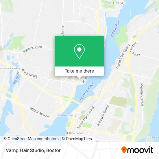 Vamp Hair Studio map