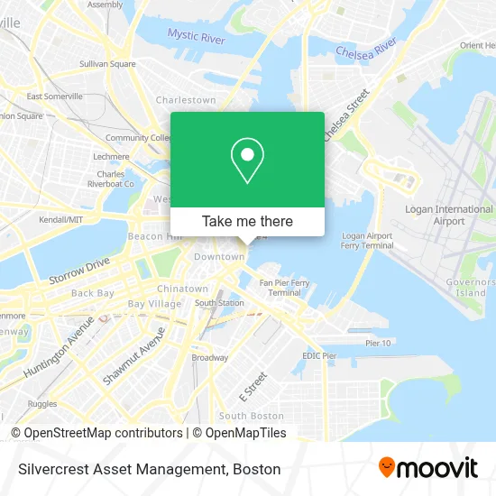 Silvercrest Asset Management map