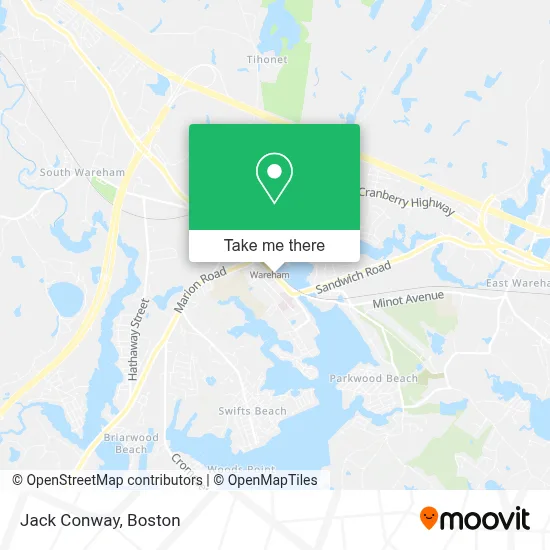 Jack Conway map