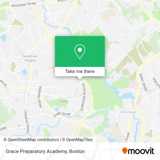 Grace Preparatory Academy map