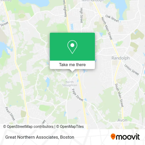 Great Northern Associates map