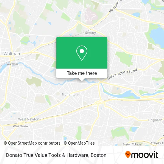 Donato True Value Tools & Hardware map