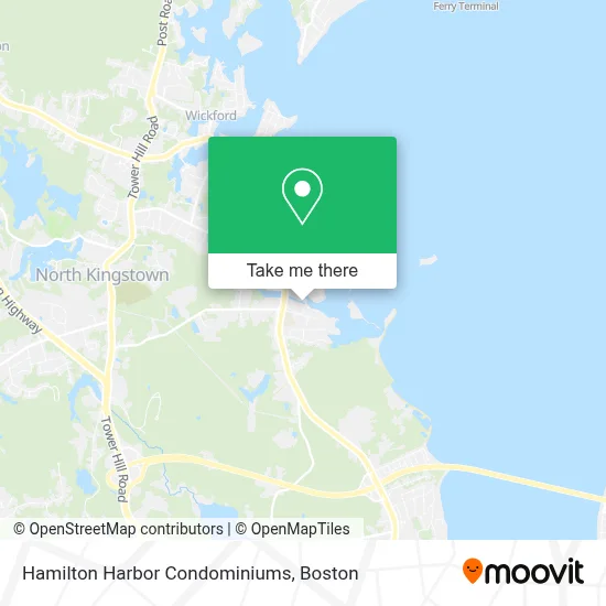 Hamilton Harbor Condominiums map