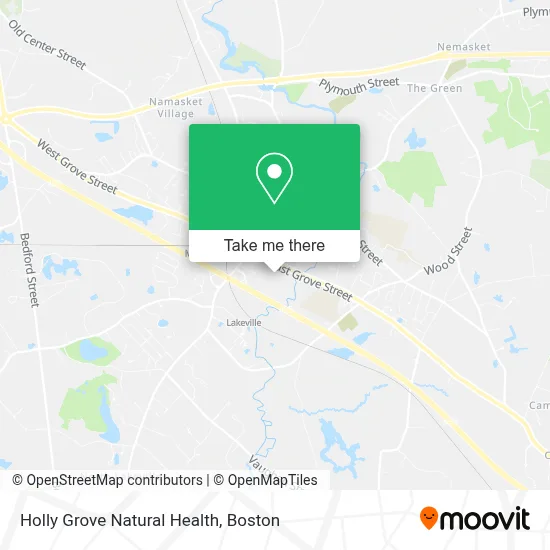 Holly Grove Natural Health map