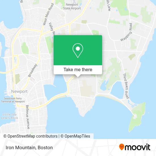 Iron Mountain map