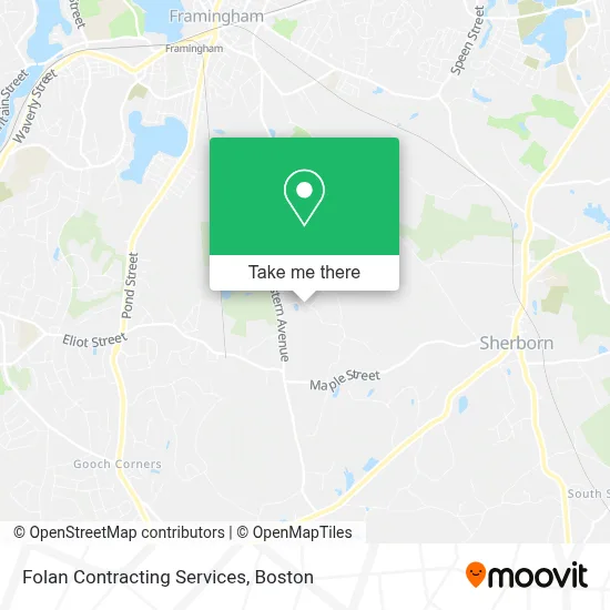 Folan Contracting Services map