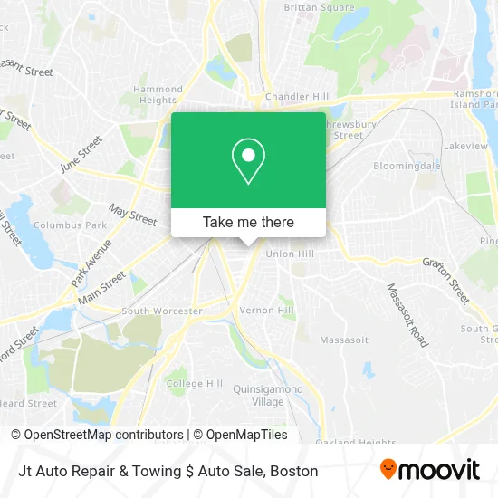 Jt Auto Repair & Towing $ Auto Sale map