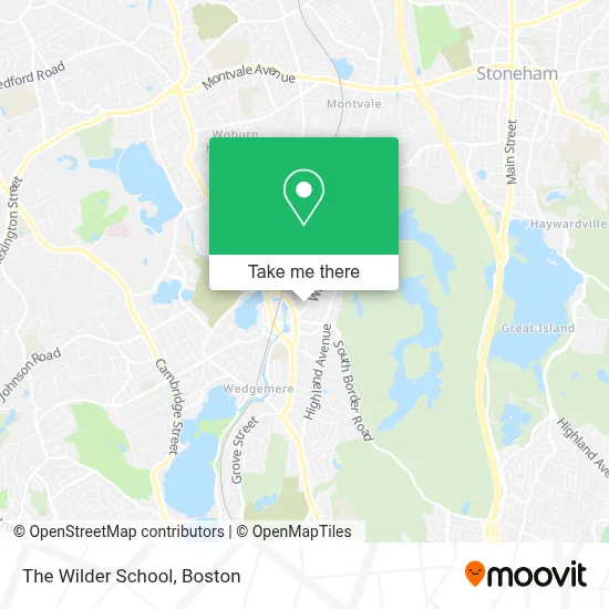 The Wilder School map
