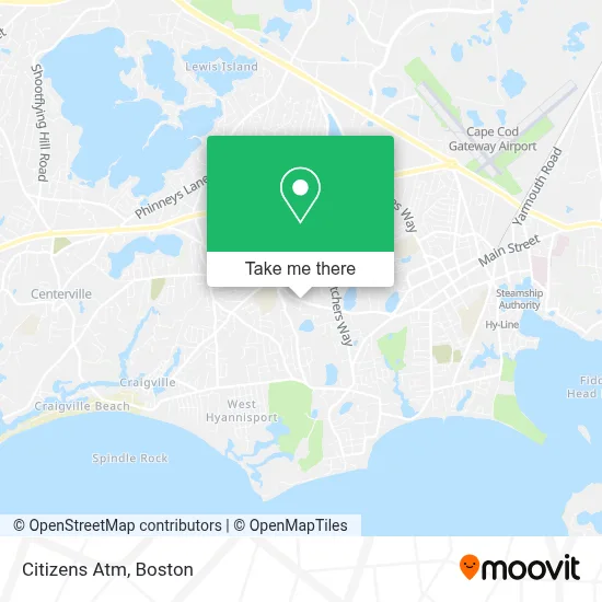 Citizens Atm map