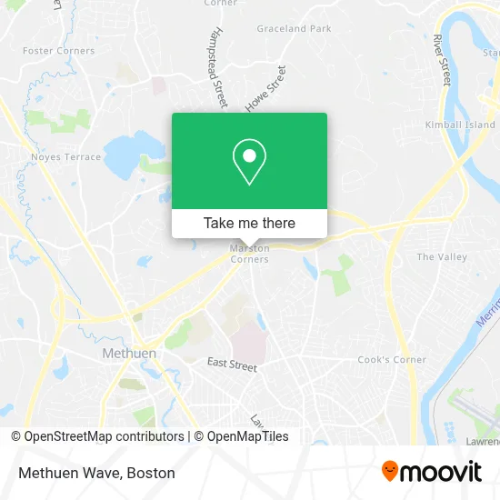 Methuen Wave map