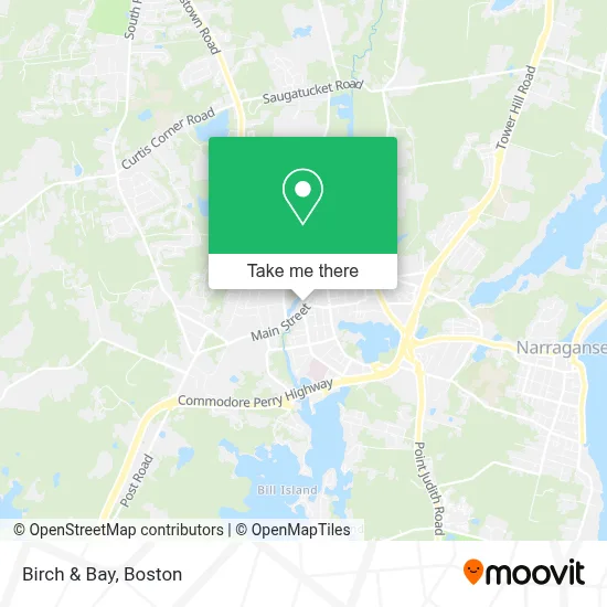 Birch & Bay map