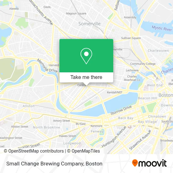 Small Change Brewing Company map