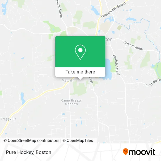 Pure Hockey map