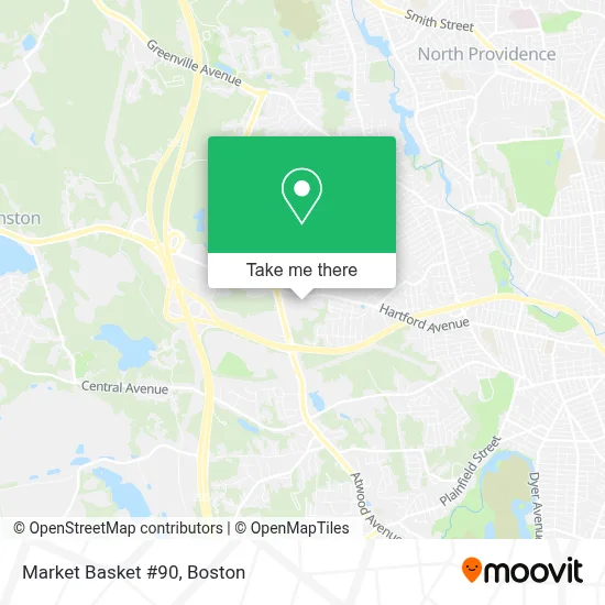 Market Basket #90 map