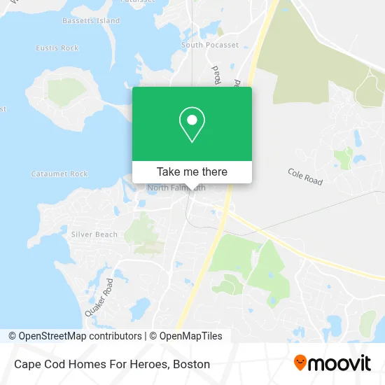 Cape Cod Homes For Heroes map