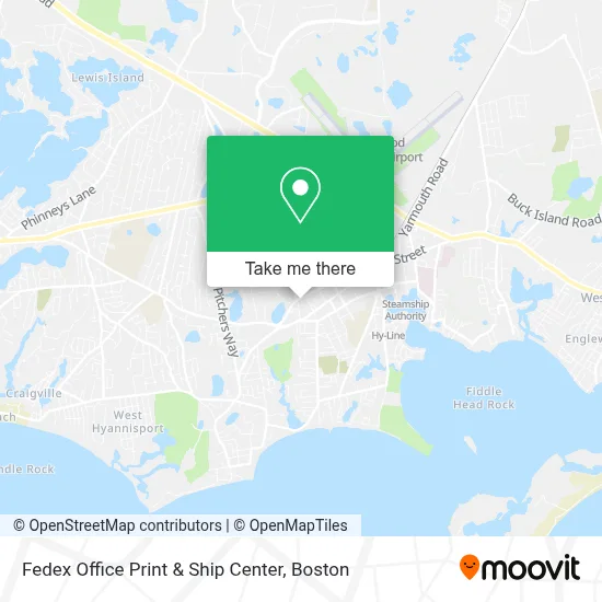 Fedex Office Print & Ship Center map